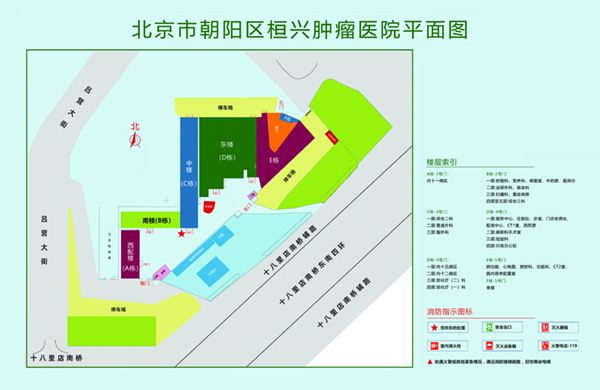 干b视频北京市朝阳区桓兴肿瘤医院平面图